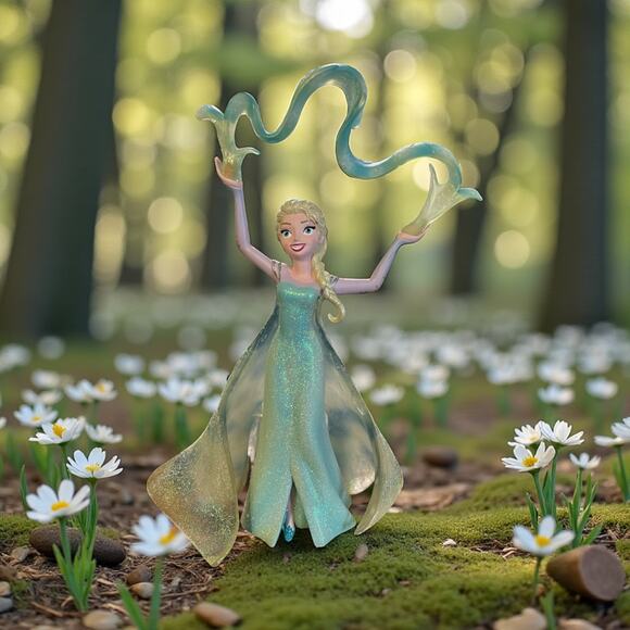 Disney Elsa Frozen Figure Large Snow Queen Collection Artist Ron Cohee 14" - Picture 3 of 9